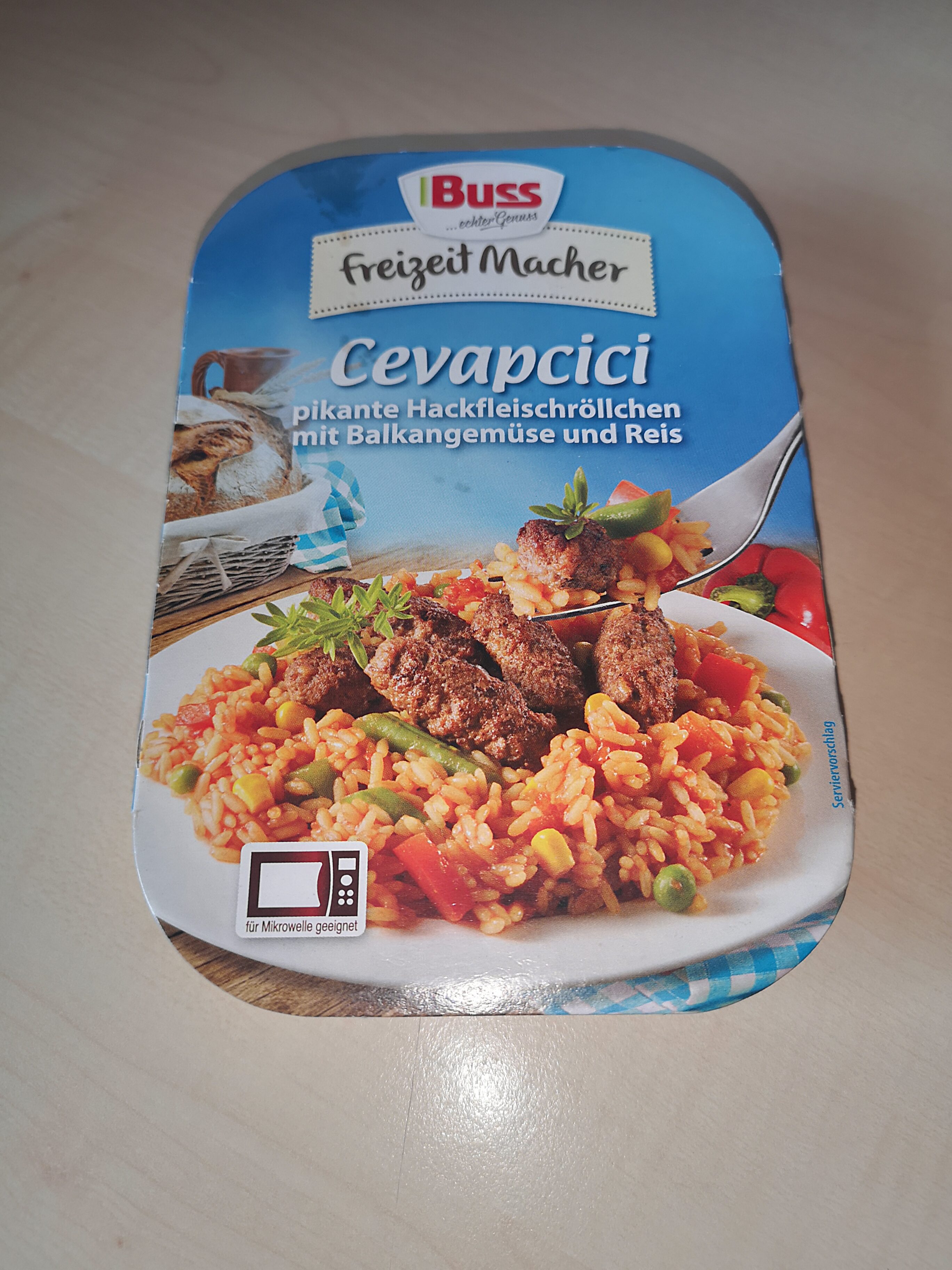 #2412: Buss Freizeitmacher „Cevapcici“ (Pikante Hackfleischröllchen mit ...