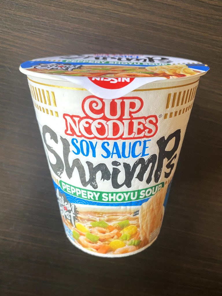 Nissin Cup Noodles Soy Sauce Shrimps