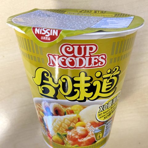 Nissin Cup Noodles XO Sauce Seafood Flavor