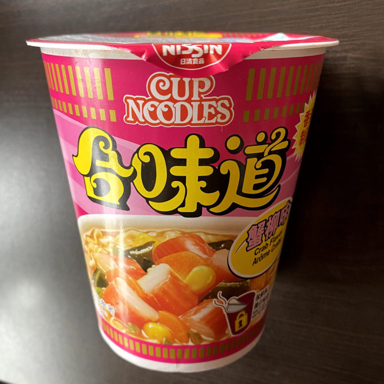 Nissin Cup Noodles Crab Flavor