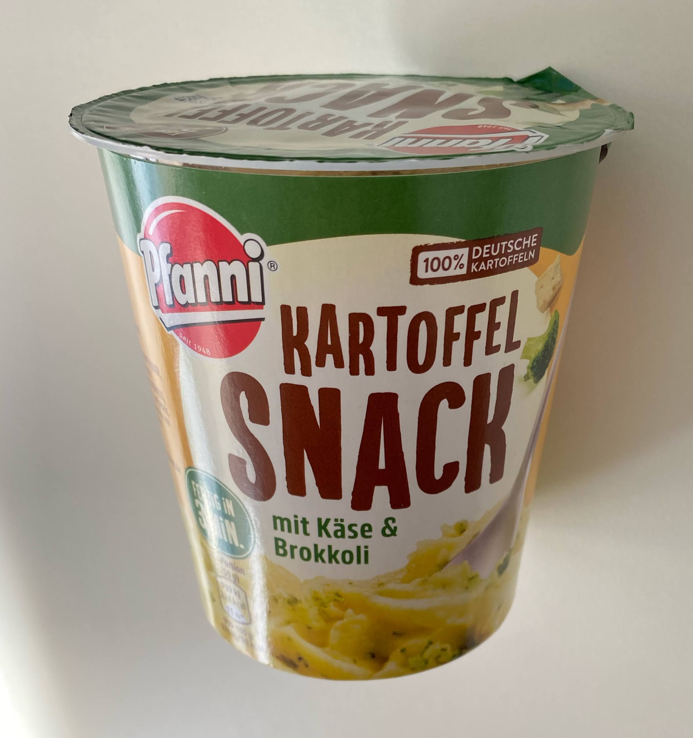 #1549: Pfanni „Kartoffel Snack mit Käse &amp; Broccoli“ - HAPPYSOUPER.de