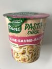 #1524: Knorr Pasta Snack "Käse-Sahne-Sauce"