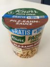 #2093: Knorr Pasta Snack "Pilz-Rahm-Sauce"