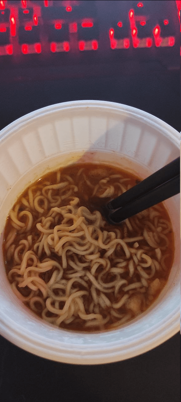 #2198: Wai Wai Quick Zabb "Tom Yum Instant Noodles Shrimp Flavour" Cup