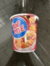 Indomie Pop Mie Mi Instan Cup Goreng Pedes Gledeek Rasa Ayam Pedas Front