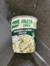 Knorr Pasta Snack Brokkoli-Käse-Sauce Front