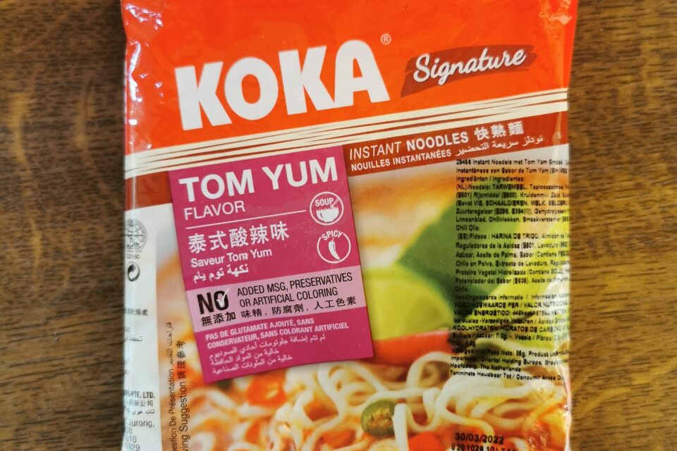 #2326: Koka "Signature Tom Yum Flavor Instant Noodles"