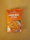 Lucky Me! Baked Mac Style Instant Pasta – Macaroni Twists with Sweet Meat Flavored Tomato Sauce Front