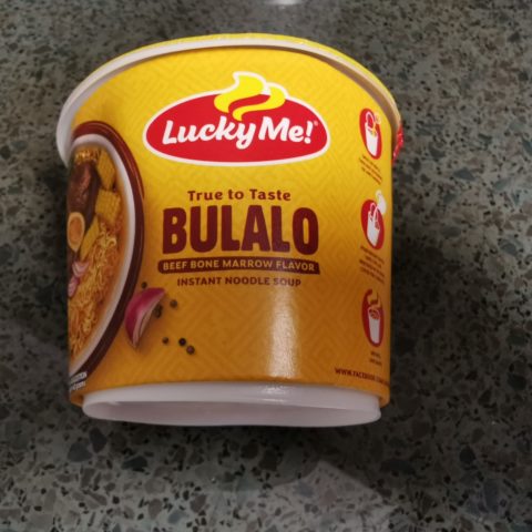 #2196: Lucky Me! "Bulalo Beef Bone Marrow Flavour" Cup