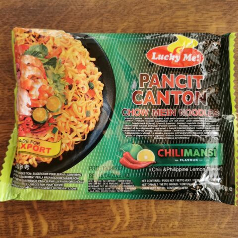 #2325: Lucky Me "Pancit Canton Chow Mein Noodles Chilimansi Flavour (2022)"
