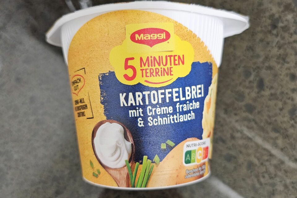 #2587: Maggi „5 Minuten Terrine Kartoffelbrei mit Crème Fraîche ...