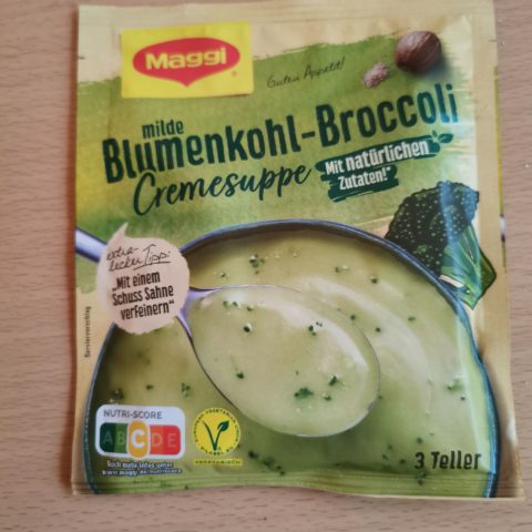 #1895: Maggi "Milde Blumenkohl-Broccoli Cremesuppe"