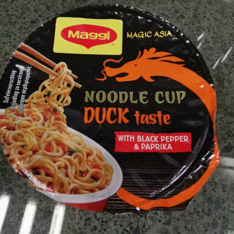 #2004: Maggi "Magic Asia Noodle Cup Duck Taste" (2021)