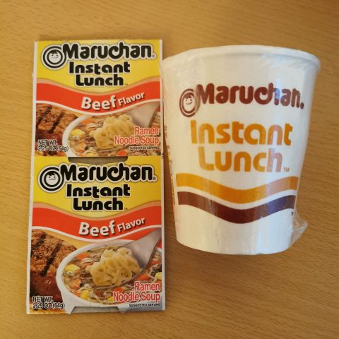#2242: Maruchan "Instant Lunch Beef Flavor" Cup