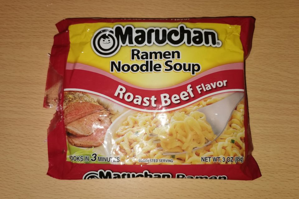 #2204: Maruchan "Ramen Noodle Soup Roast Beef Flavor"