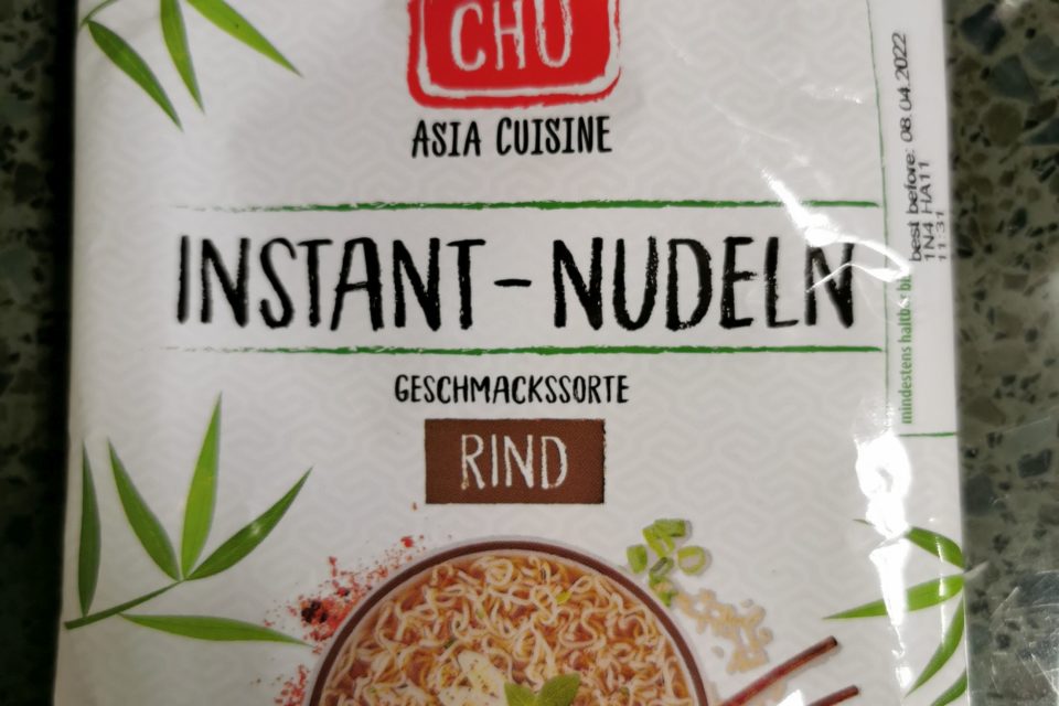 #2057: Ming Chu "Instant Nudeln Geschmackssorte Rind"