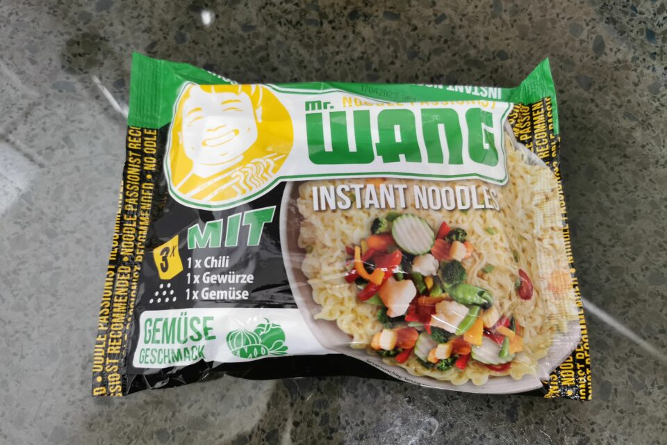 #2447: Mr. Wang Noodle Passionist "Instant Noodles Gemüse Geschmack"