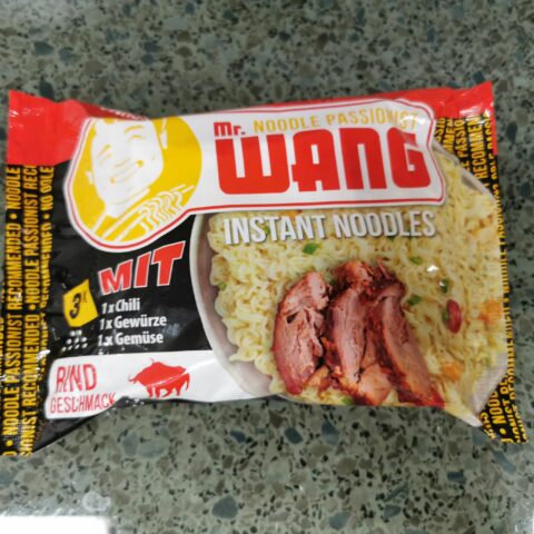 #2439: Mr. Wang Noodle Passionist "Instant Noodles Rind Geschmack"