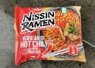 Nissin Nissin Ramen Korean Hot Chili Front