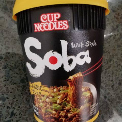 #2068: Nissin "Soba Classic" Cup Noodles Wok Style (2021)