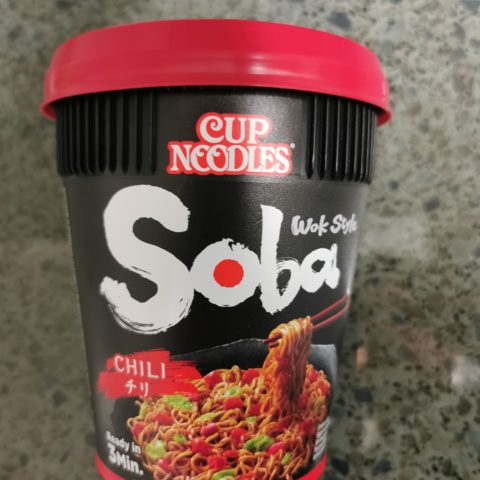 #2155: Nissin "Soba Chili" Cup Noodles Wok Style (2021)