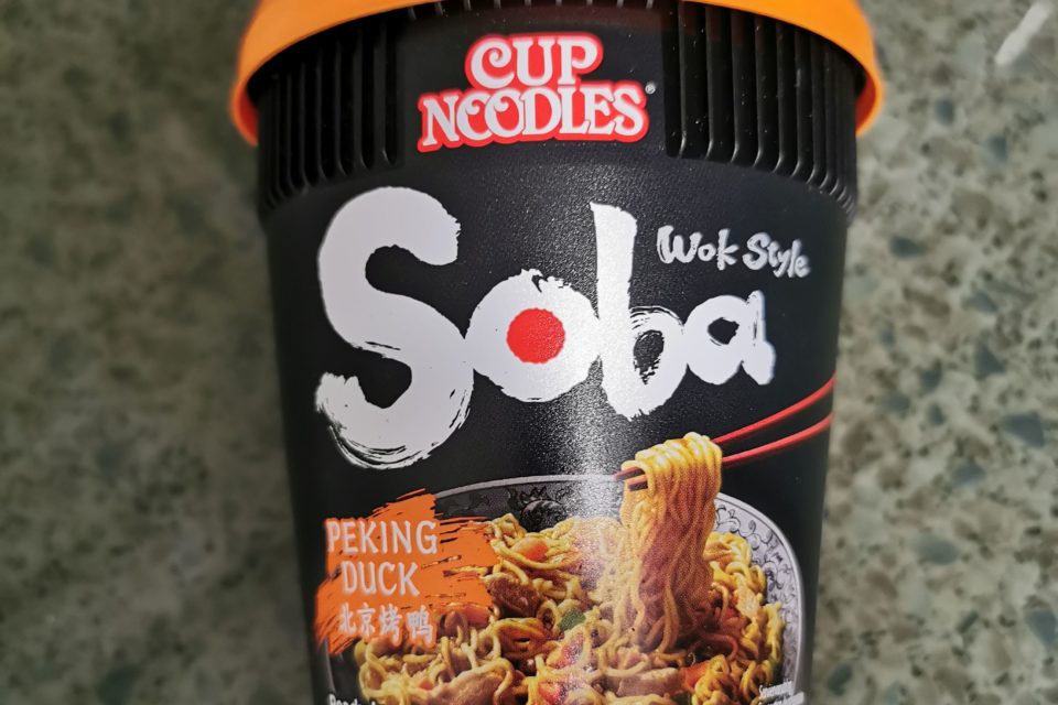 #1622: Nissin Soba "Peking Duck" Cup Noodles Wok Style (Update 2021)