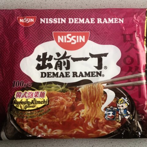 #973: Nissin Demae Ramen "Korean Kimchi Flavour"