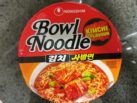 Nongshim Bowl Noodle Kimchi Flavour Front