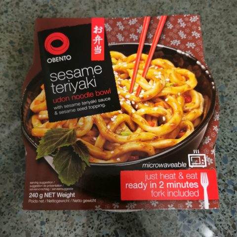 #2219: Obento "Sesame Teriyaki Udon Noodle Bowl"