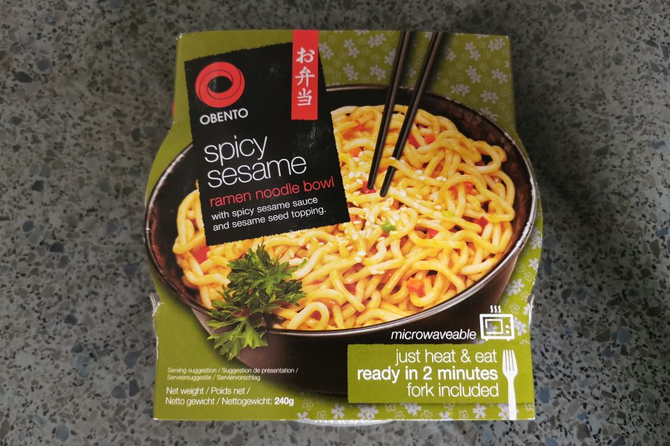 #2357: Obento "Spicy Sesame Ramen Noodle Bowl"