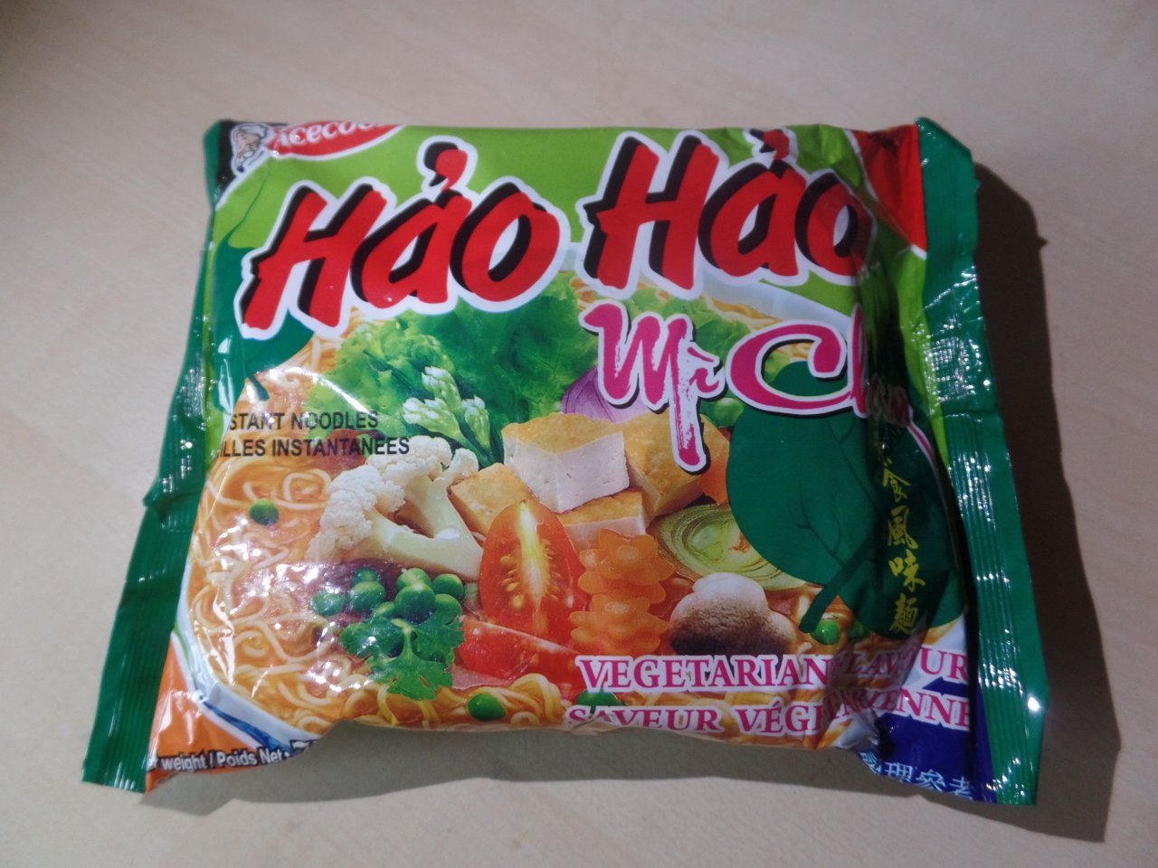 #1465: Acecook Hảo Hảo "Mi Chay Instant Noodles Vegetarian Flavour" (Update 2021)