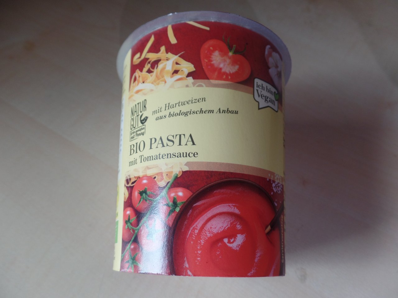 #1467: Natur Gut "Bio Pasta mit Tomatensauce"