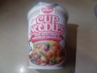 Nissin Cup Noodles „Rind-Geschmack“