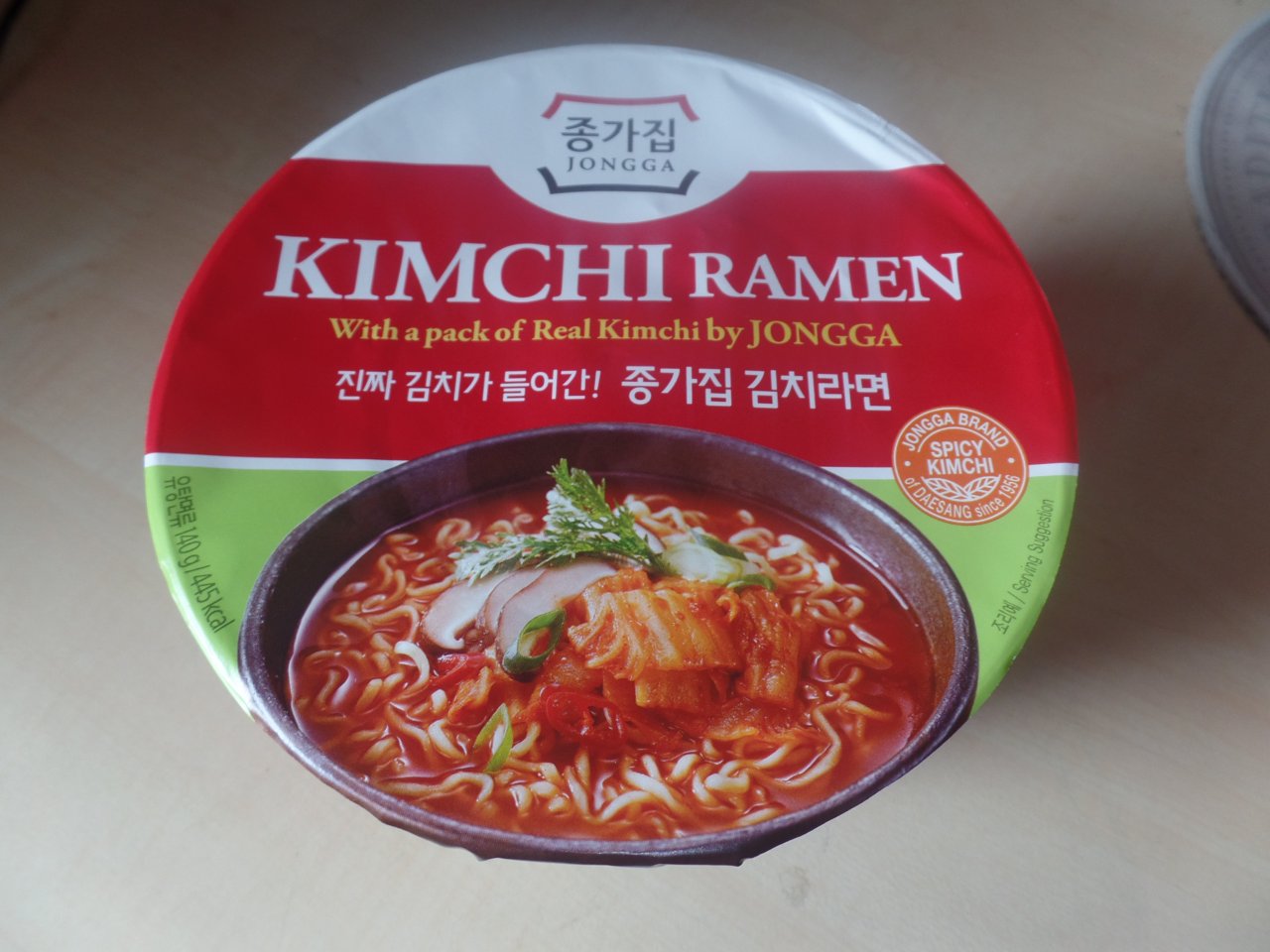 #1498: Jongga "Kimchi Ramen" Bowl