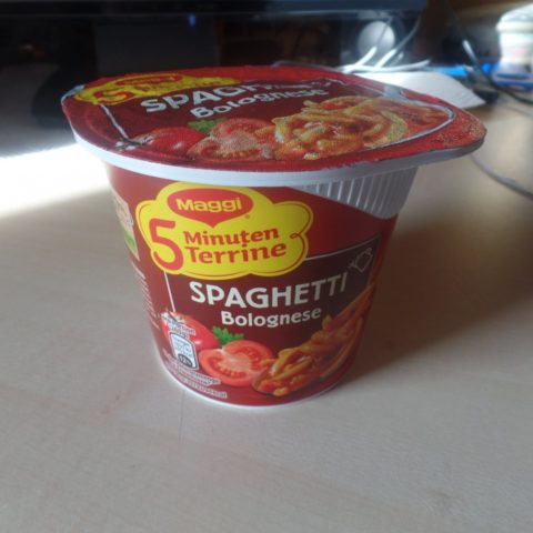#1501: Maggi 5 Minuten Terrine "Spaghetti Bolognese" (2019)