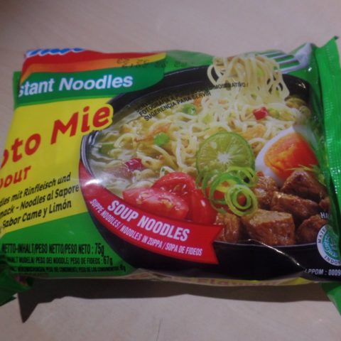 #1522: Indomie Soto Mie Flavour (Instant Noodles mit Rindfleisch und Limone Geschmack)