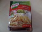 Knorr Spaghetteria „Carbonara“ (Pasta in Schinken-Sahne-Sauce)