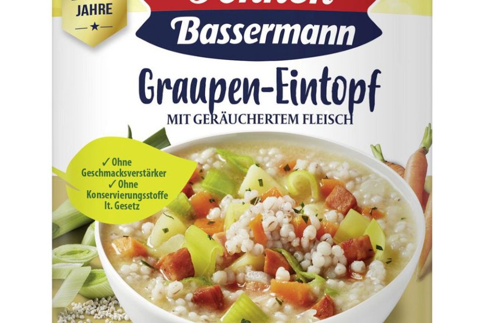 #2249: Sonnen Bassermann "Graupen-Eintopf mit geräuchertem Fleisch"
