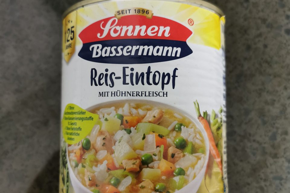 #2227: Sonnen Bassermann "Reis-Eintopf mit Hühnerfleisch"