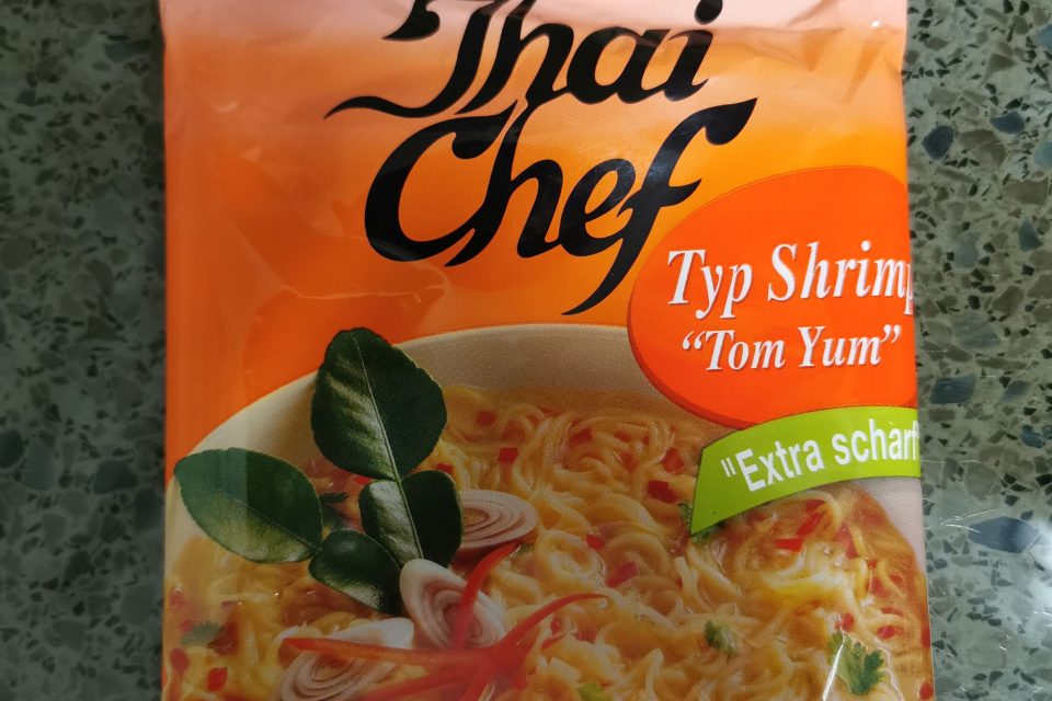 #2281: Thai Chef "Instant Nudelsuppe Typ Shrimp / Tom Yum Extra Scharf" (2022)