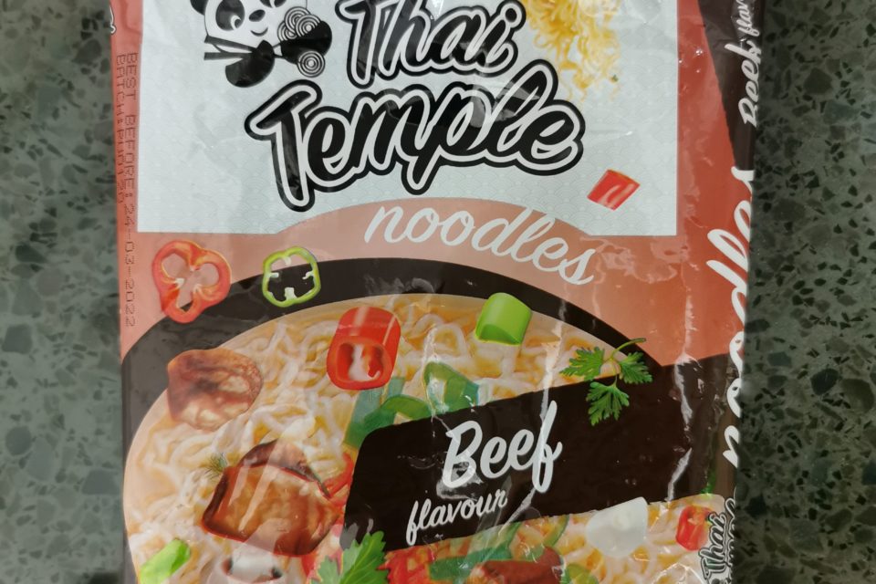 #2101: Thai Temple "Noodles Beef Flavour"