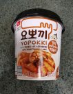 Yopokki Garlic Teriyaki Topokki Cup Front