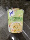 ja! Katroffelpüree mit Röstzwiebeln und Croutons Cup Front