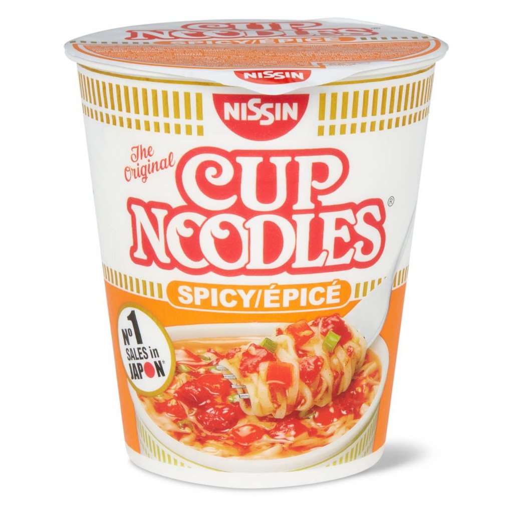 #1530: Nissin Cup Noodles "Spicy" (2019 + 2021)