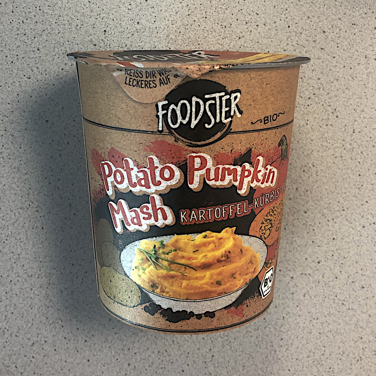 #1537: Foodster "Potato Pumpkin Mash" (Kartoffel-Kürbis Püree)